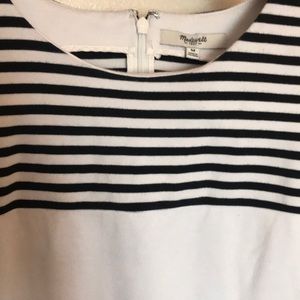 Madewell casual sporty striped dress